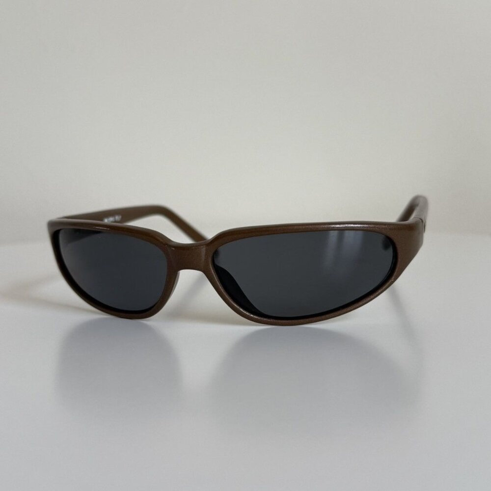 Vintage 90’s Black Flys “Me Myself & Fly” Wrap Sunglasses